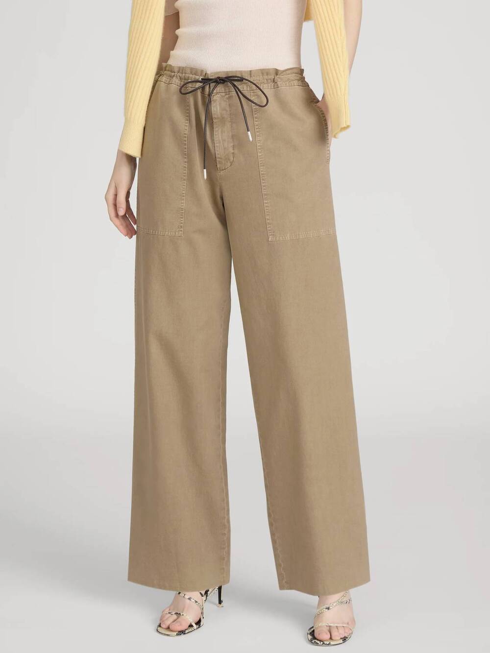 NEW FRAME gallery pants in army